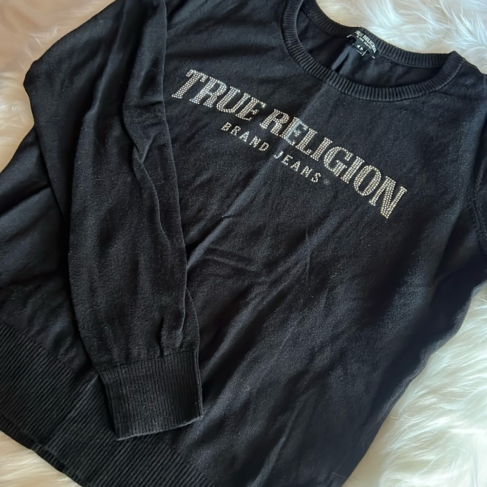 True Religion Black Sweater